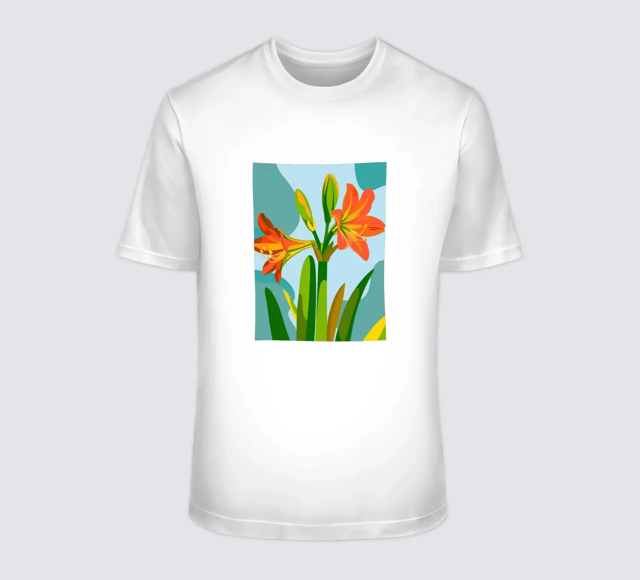 Fiore di Amaryllis t-shirt da HAPPY SHOP