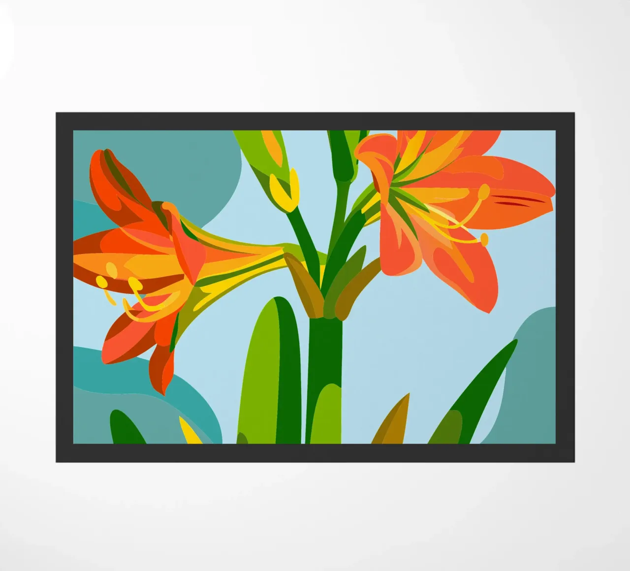Fiore di Amaryllis zerbino da HAPPY SHOP