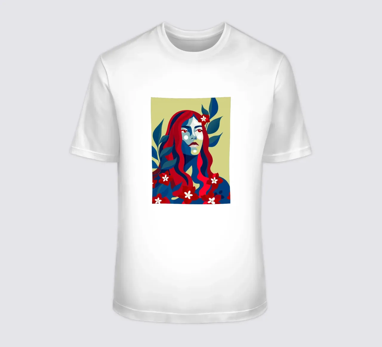 Bougenville flowers t-shirt by HAPPY SHOP