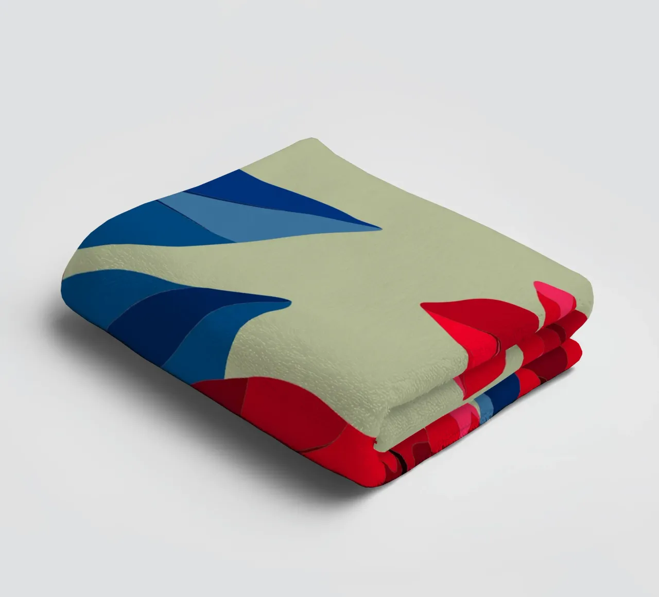 Bougenville flowers towel by HAPPY SHOP