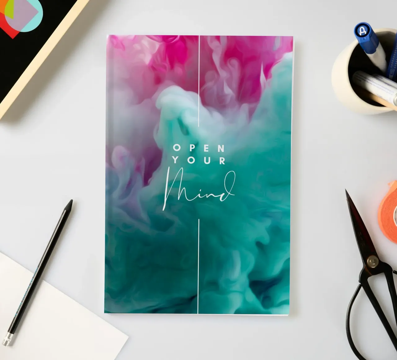 Open Your Mind -  Lebensmotto und Mindset Vol. 2 notebook by Grünkraftwerk