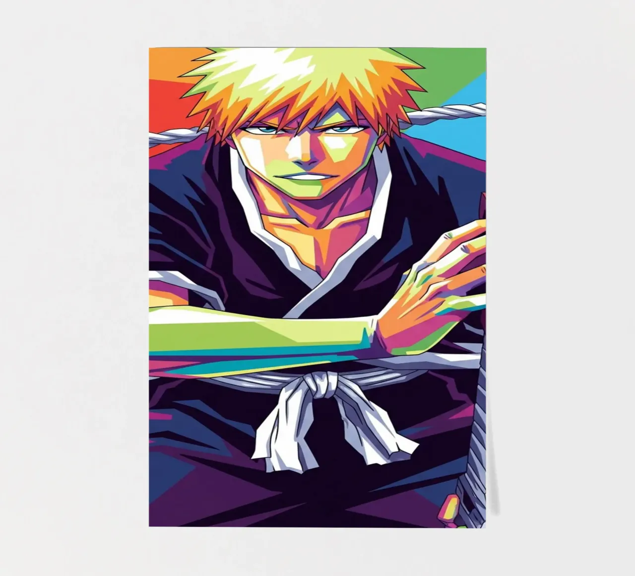 Ichigo Kurosaki - Bleach (9) sticker sheet by Hantamrata