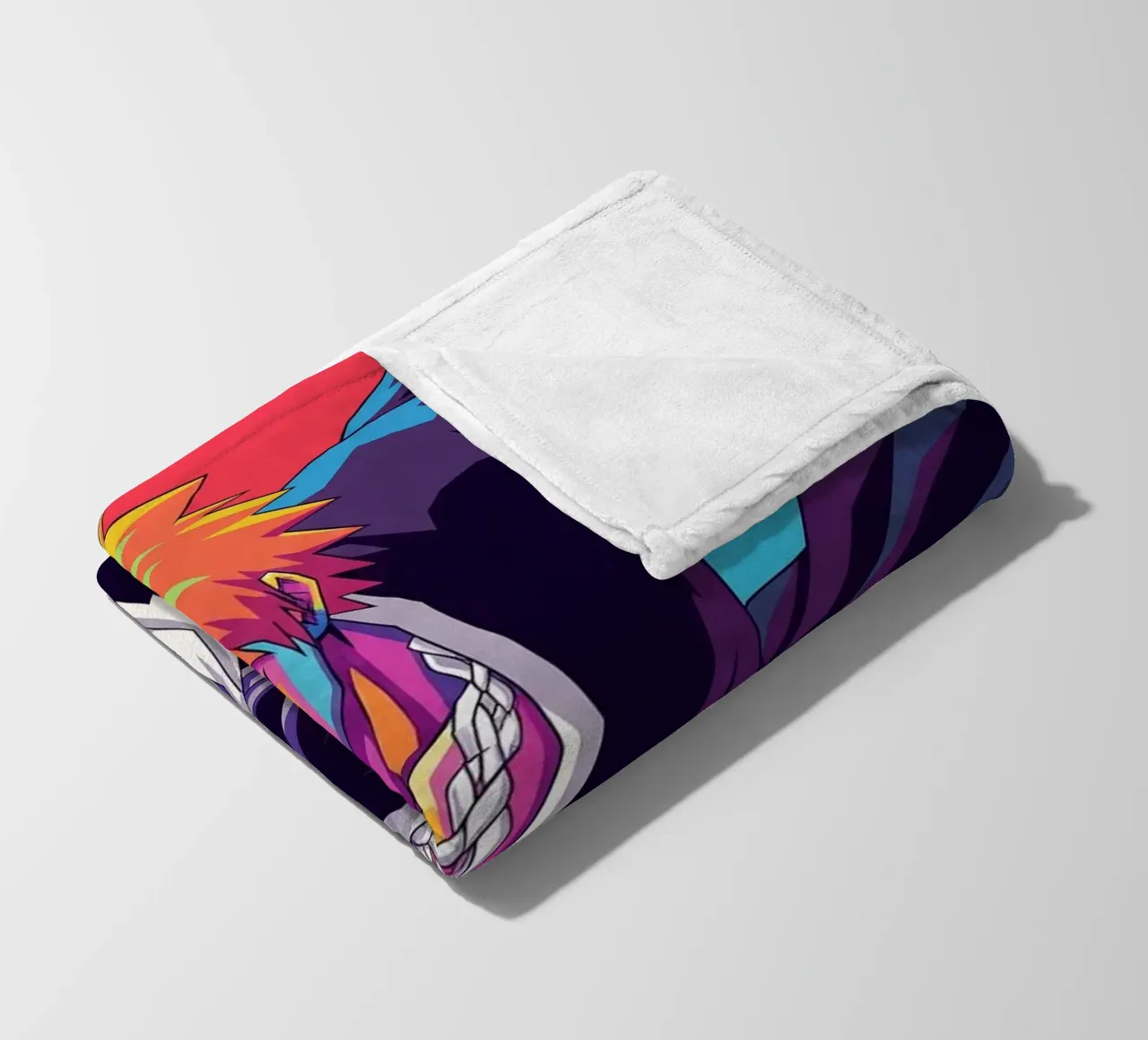 Ichigo Kurosaki - Bleach (10) fleece blanket by Hantamrata