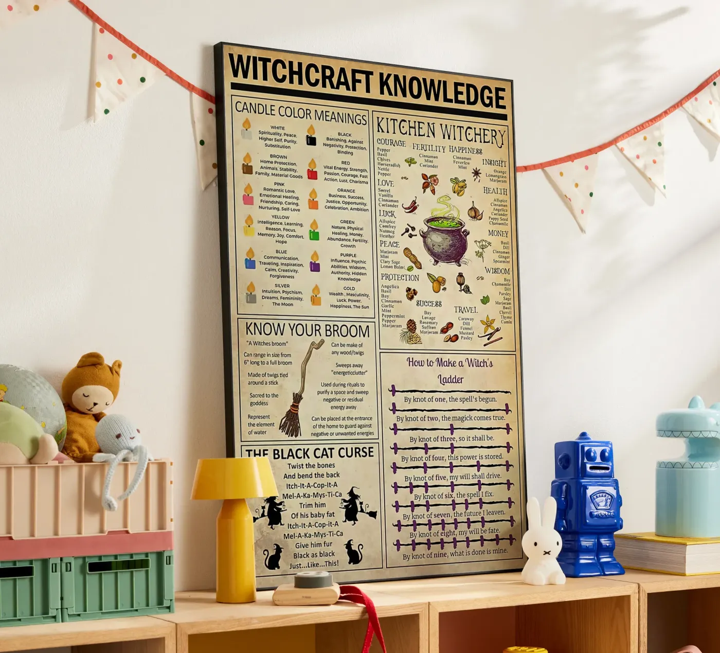 Witchcraft Knowledge Poster forex plate by Maritiknowled