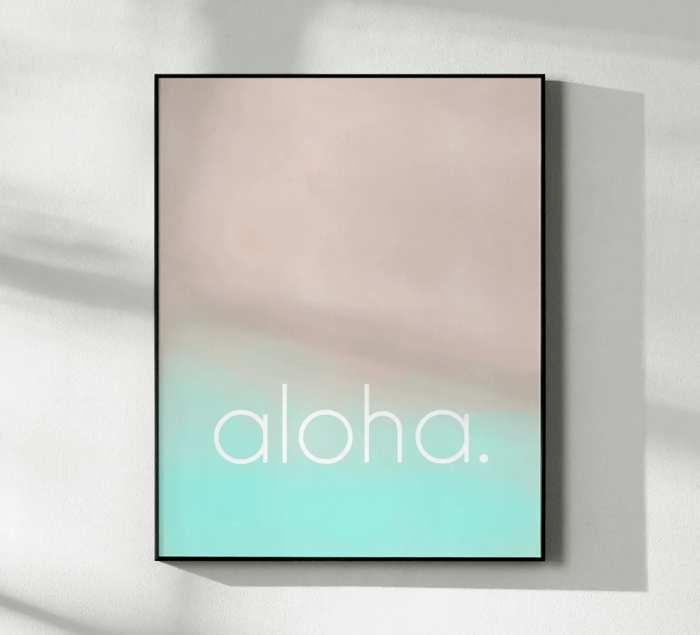 aloha ocean acryl van datemyart