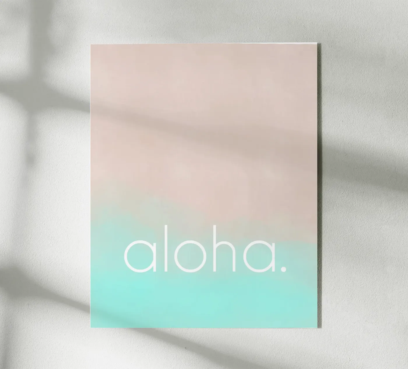 aloha ocean acryl van datemyart