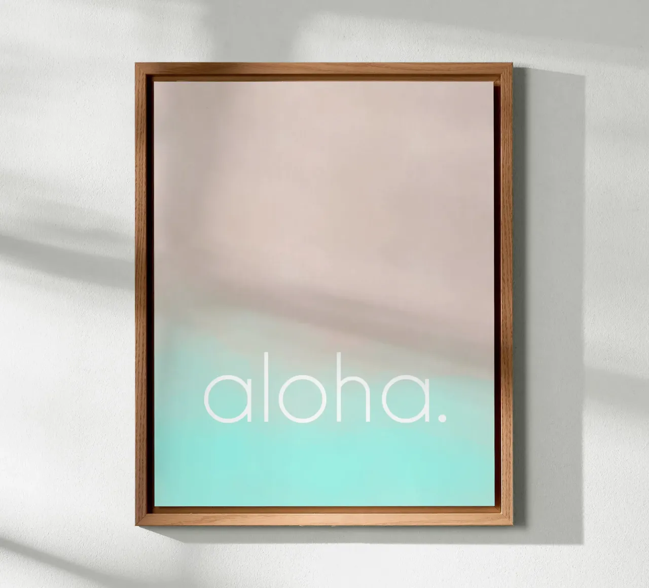 aloha ocean alluminio dibond da datemyart