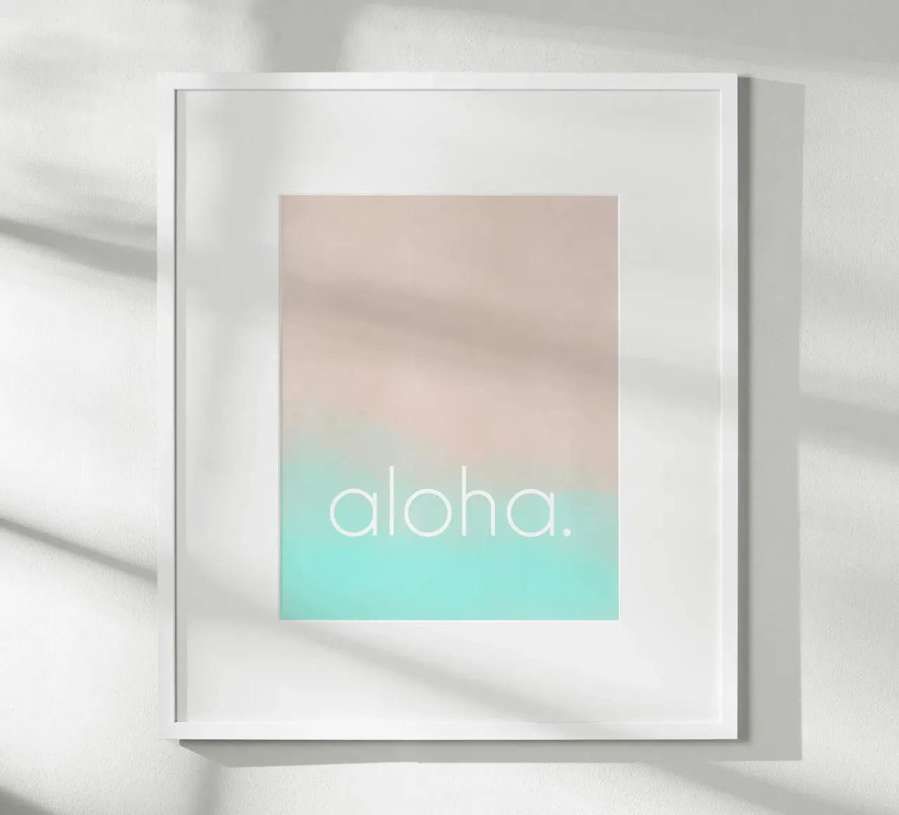 aloha ocean poster da datemyart