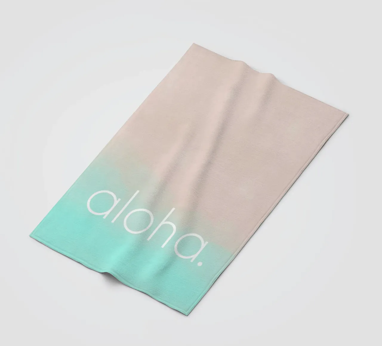 aloha ocean coperta in pile da datemyart