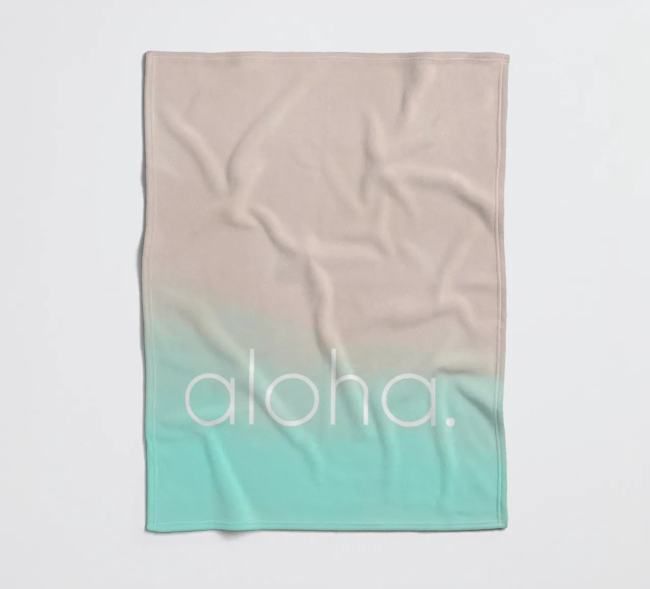 aloha ocean coperta in pile da datemyart