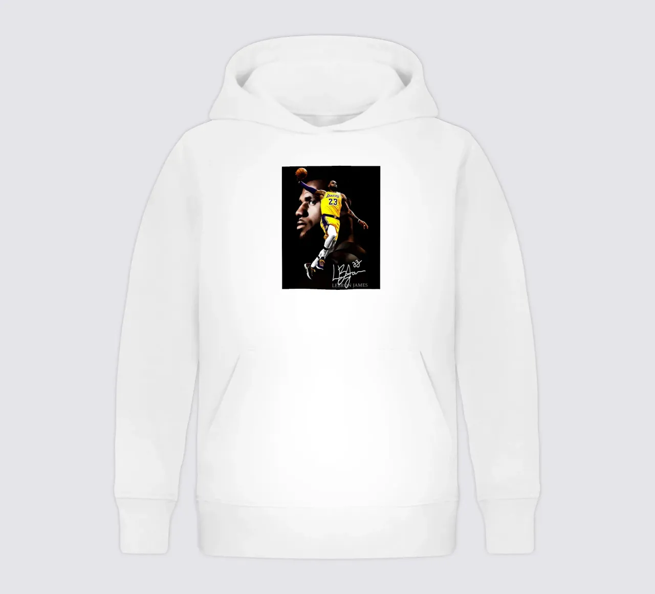 23 Lebron James felpa bambino con cappuccio da willtahuyshop