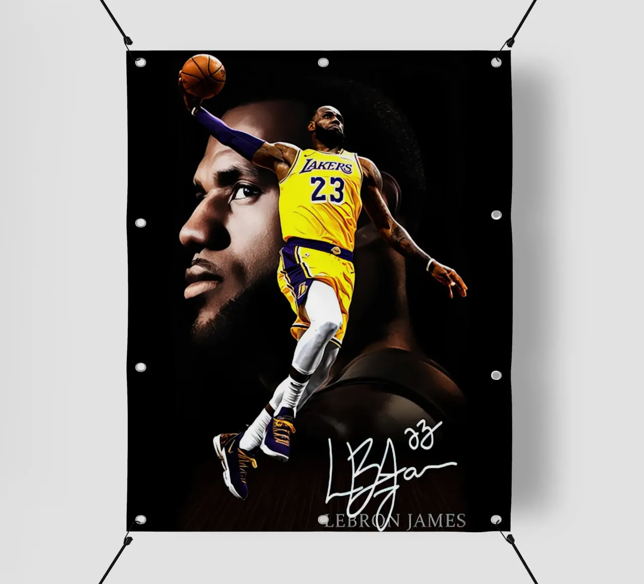 23 Lebron James telo in pvc da willtahuyshop