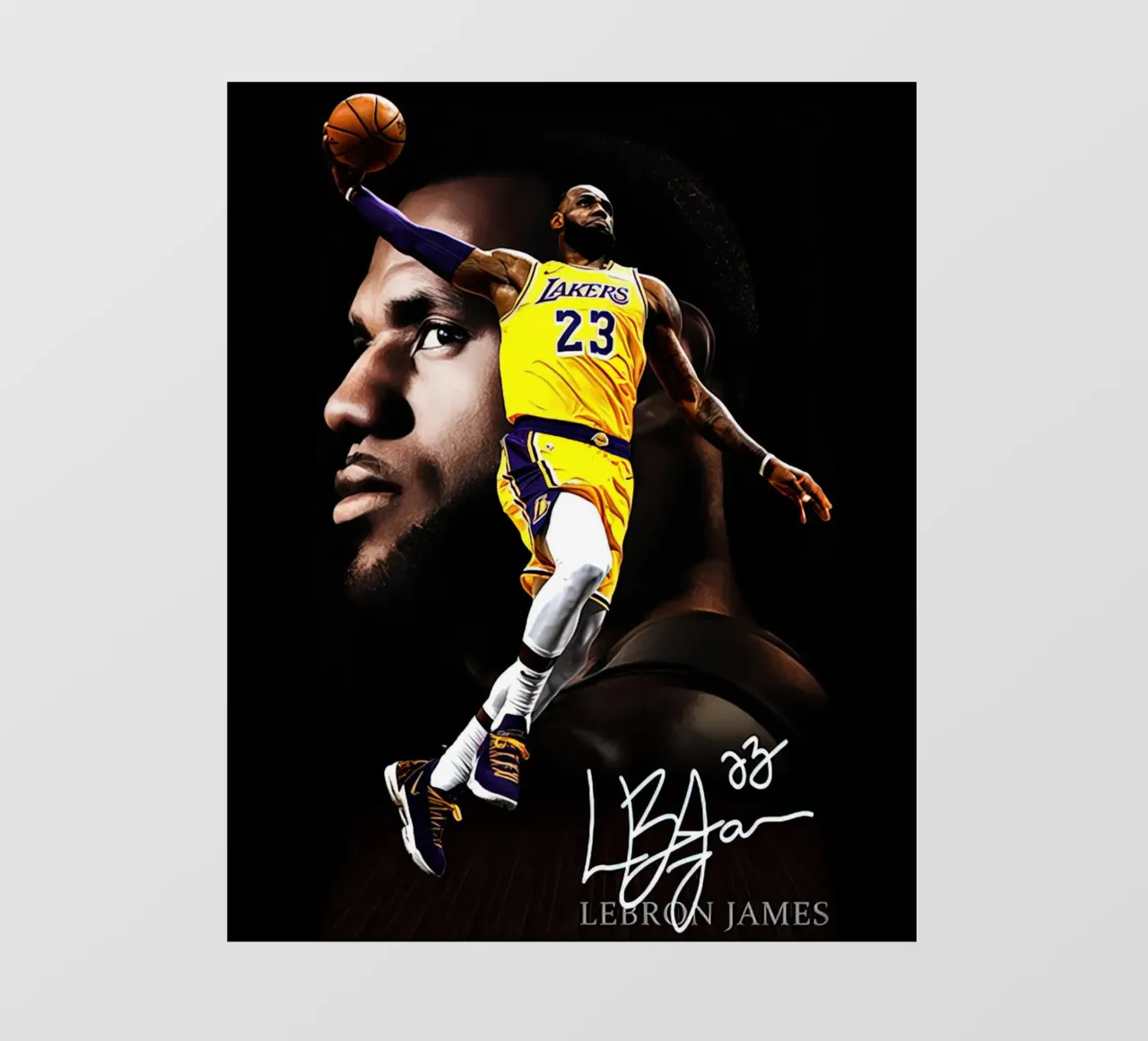 23 Lebron James telo in pvc da willtahuyshop