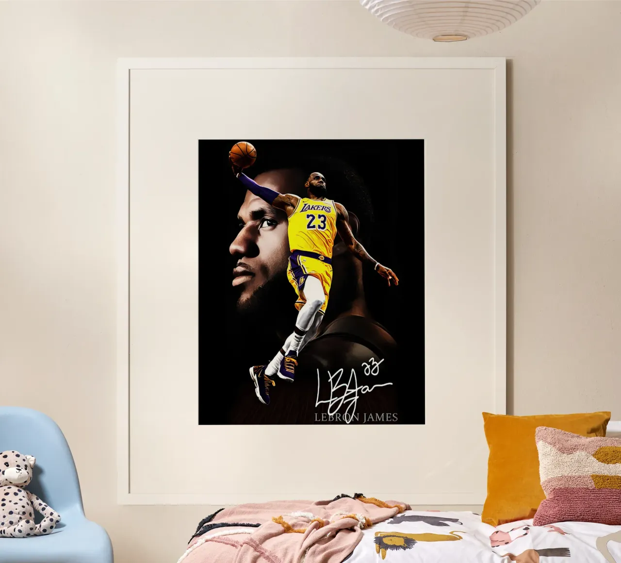 23 Lebron James poster da willtahuyshop