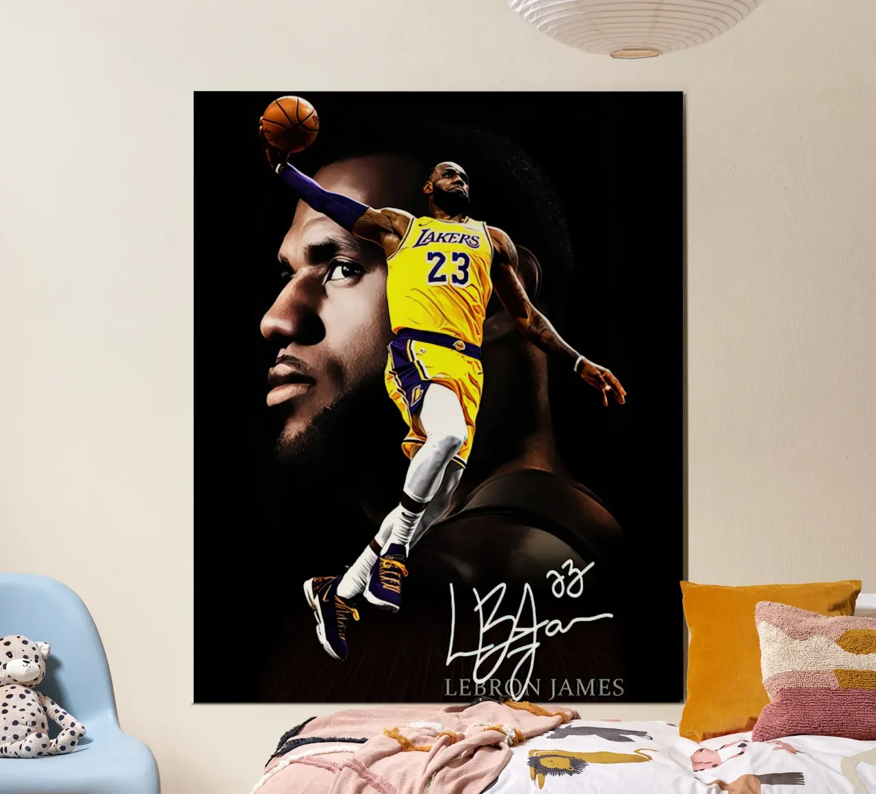 23 Lebron James poster da willtahuyshop