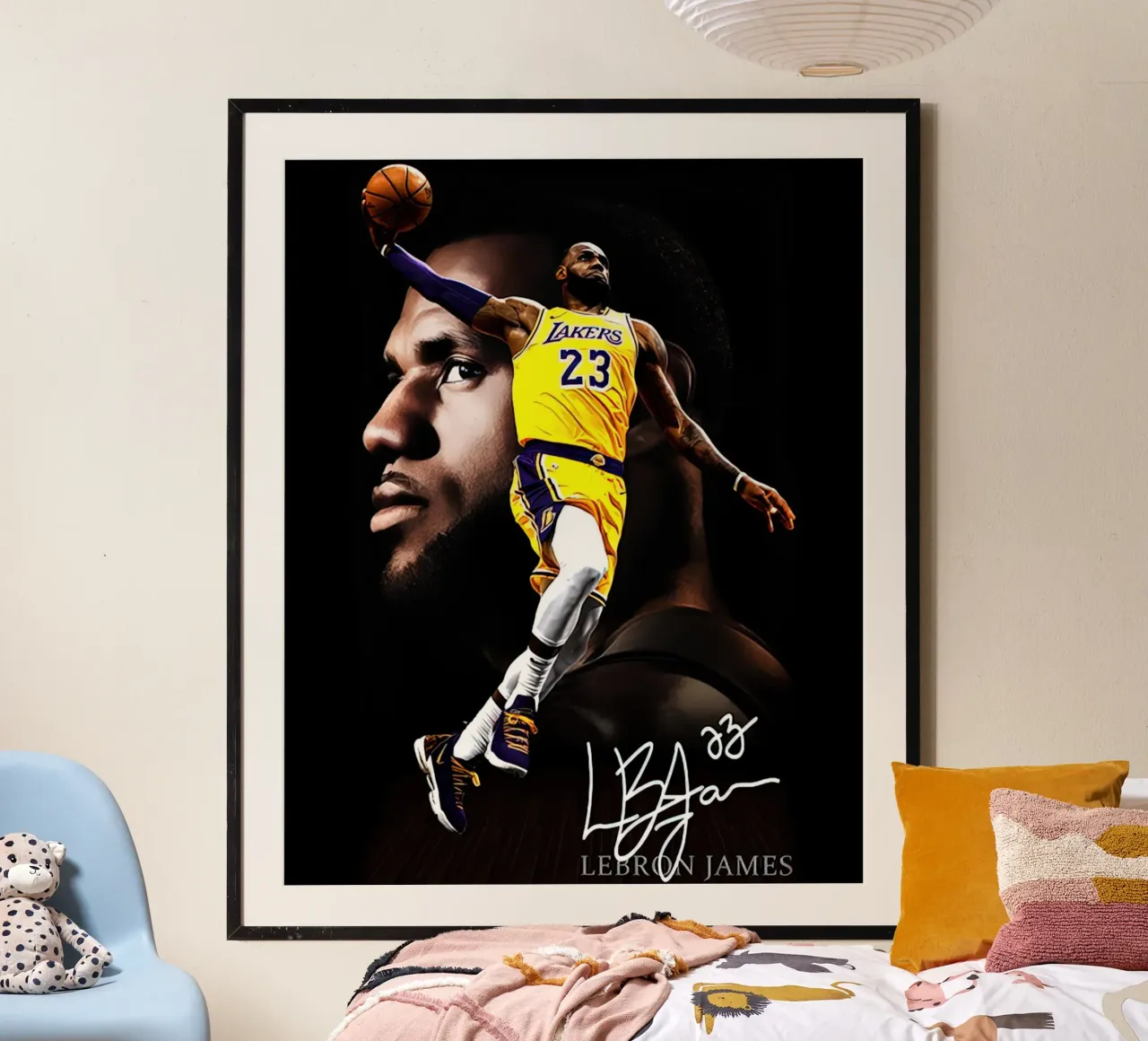 23 Lebron James poster da willtahuyshop