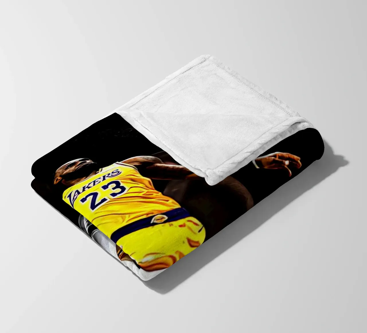 23 Lebron James coperta in pile da willtahuyshop
