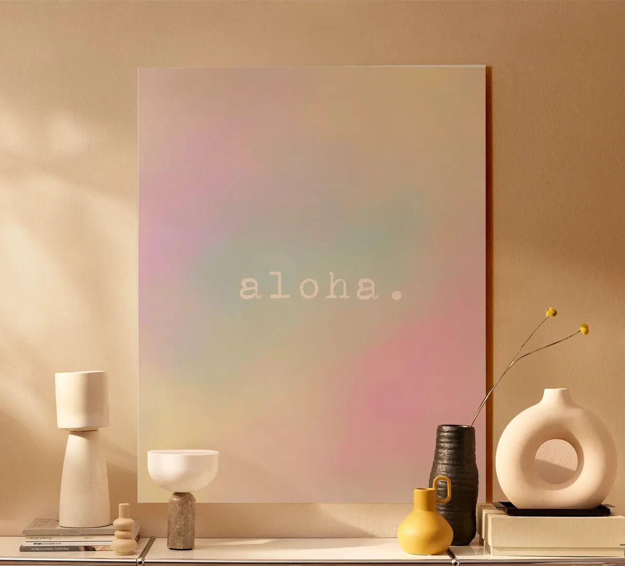 aloha rainbow plexiglass da datemyart