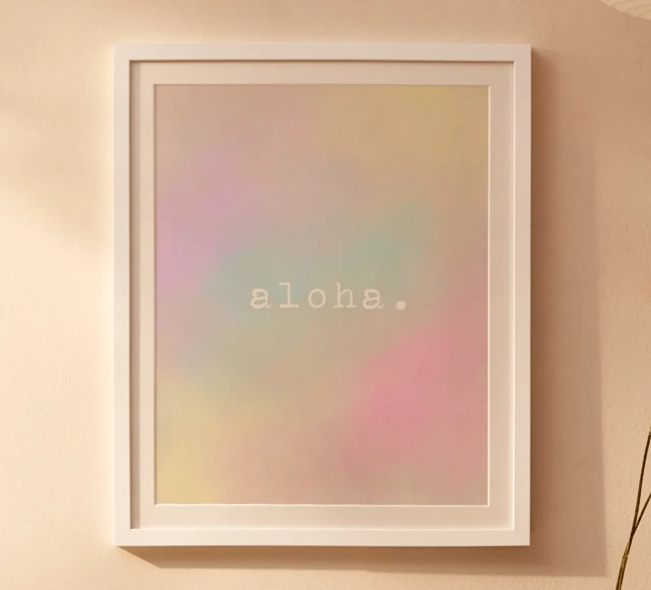 aloha rainbow poster da datemyart