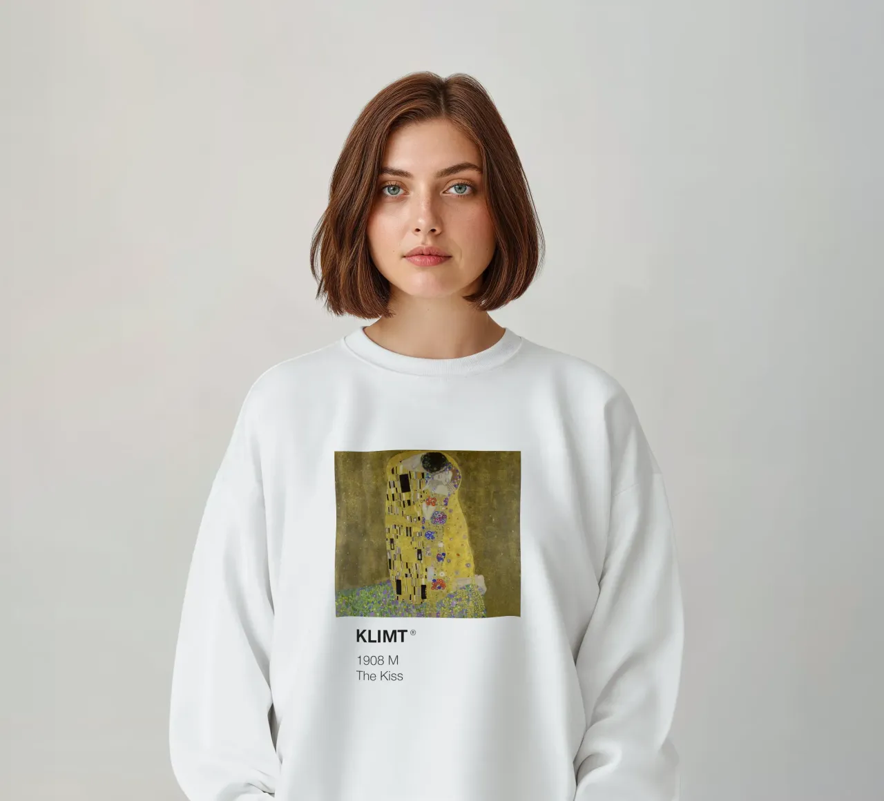 Klimt Pantone felpa da Vintagrafica
