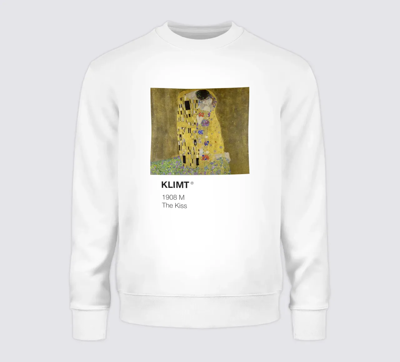 Klimt Pantone felpa da Vintagrafica