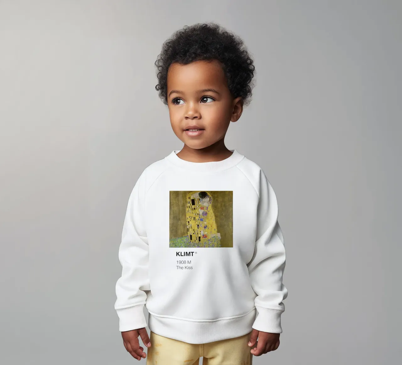 Klimt Pantone felpa neonato da Vintagrafica