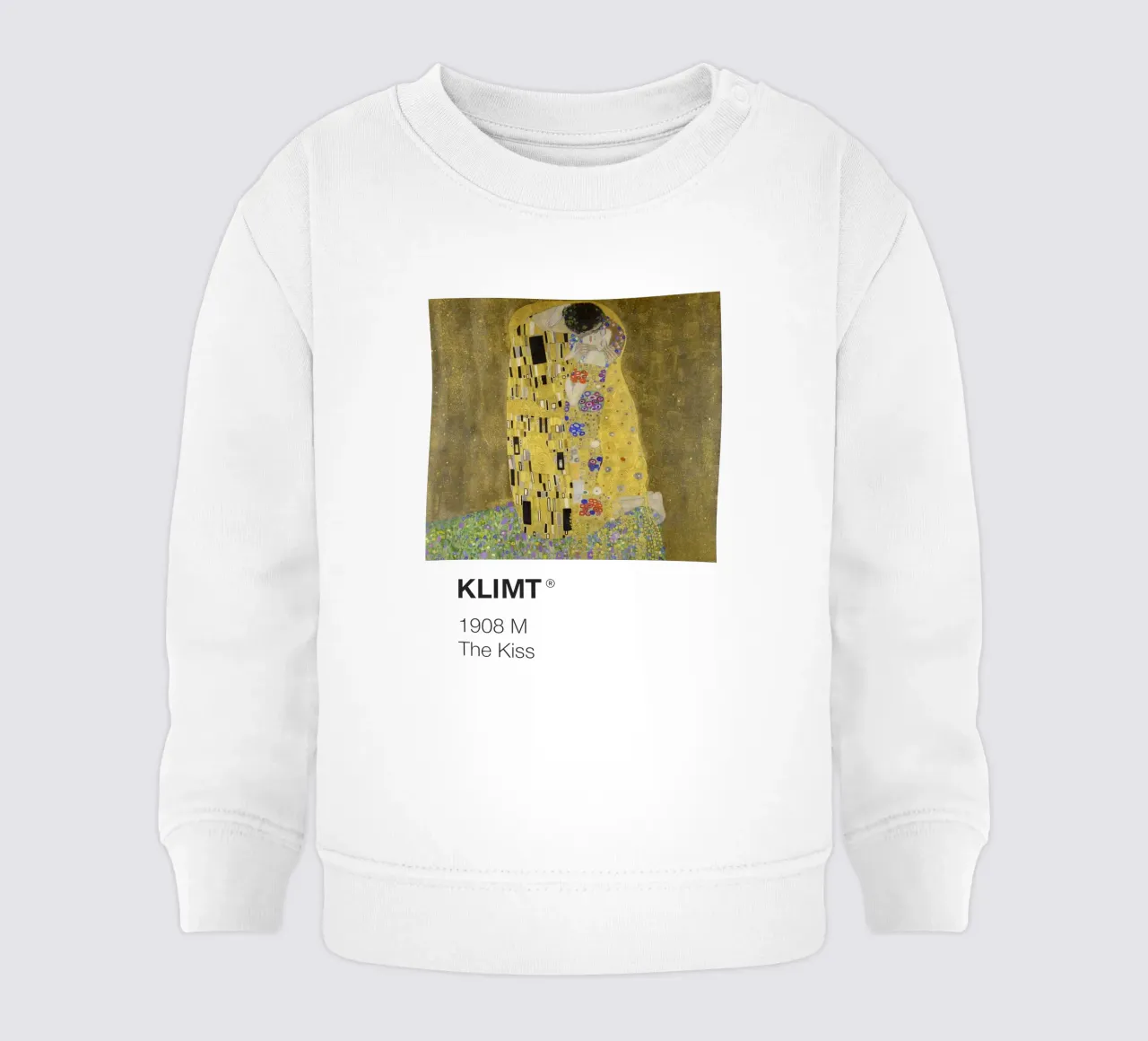 Klimt Pantone felpa neonato da Vintagrafica