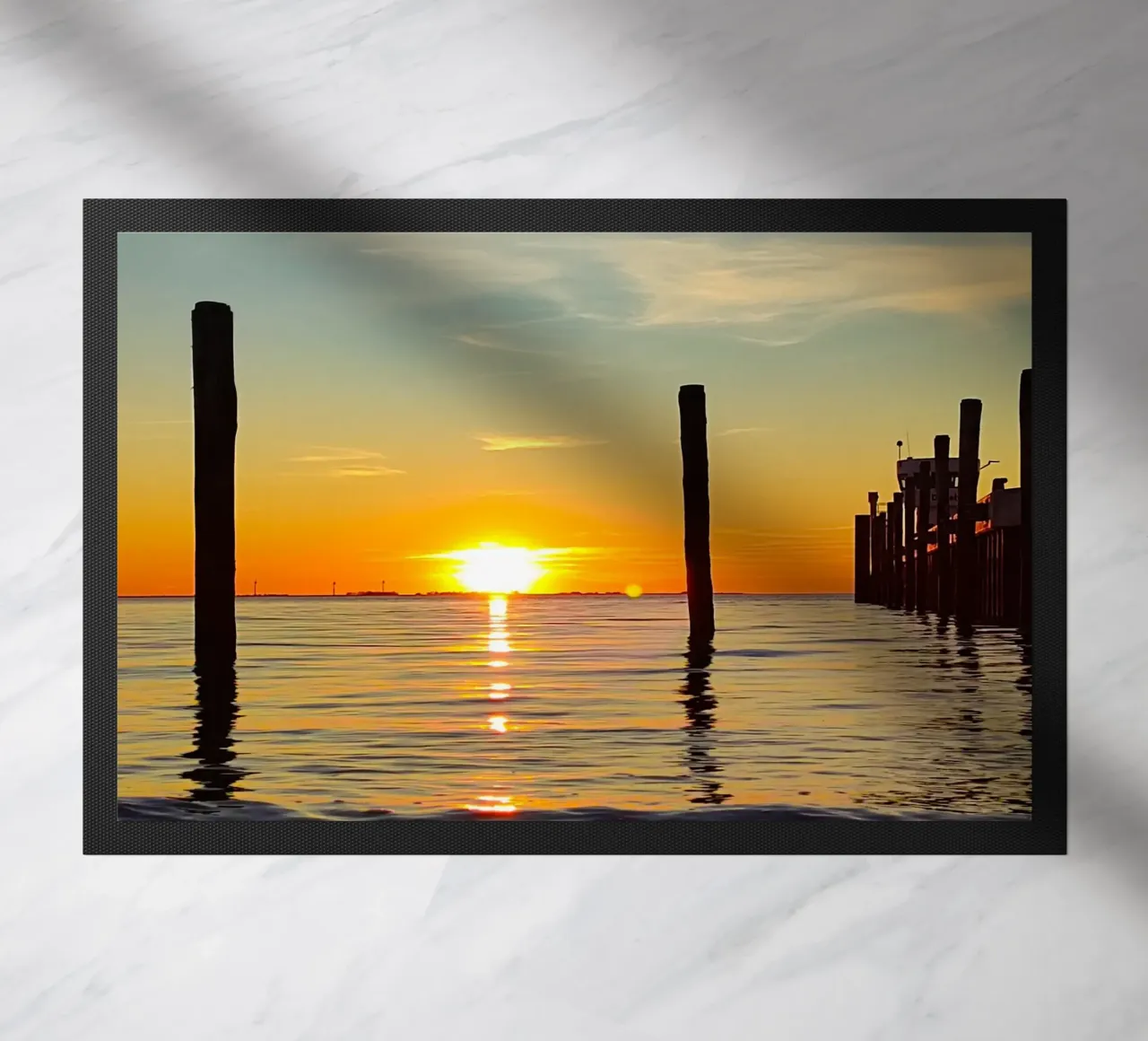 Harbour calm deurmat van NatUrsprung