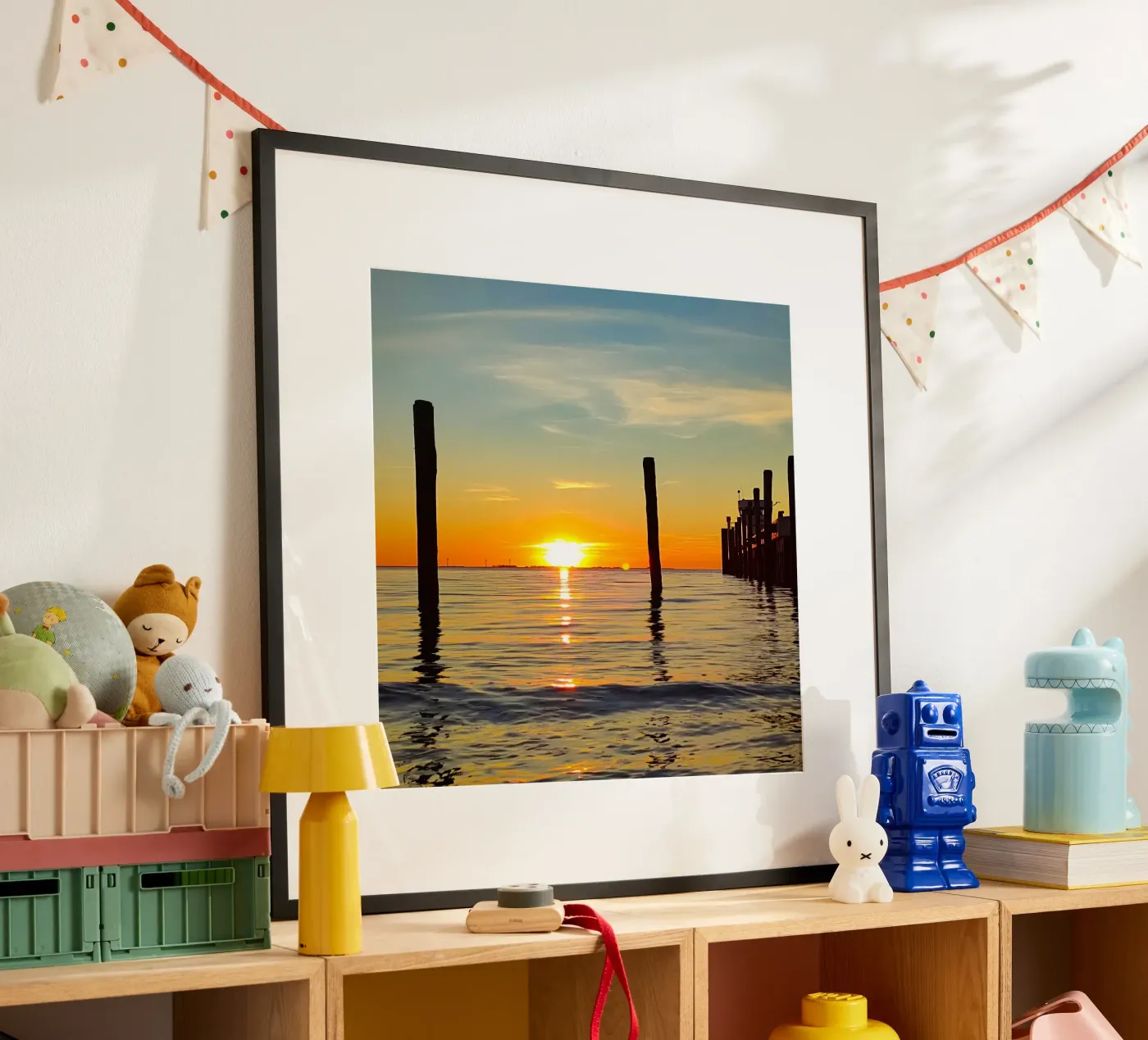 Harbour calm poster van NatUrsprung