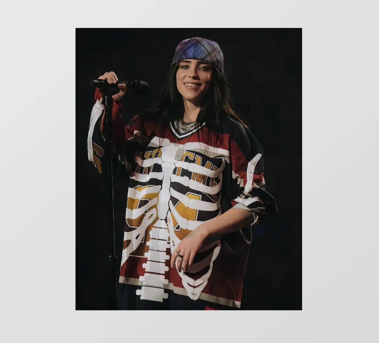 Billie Eilish pellicola backlit da Musadad Shop