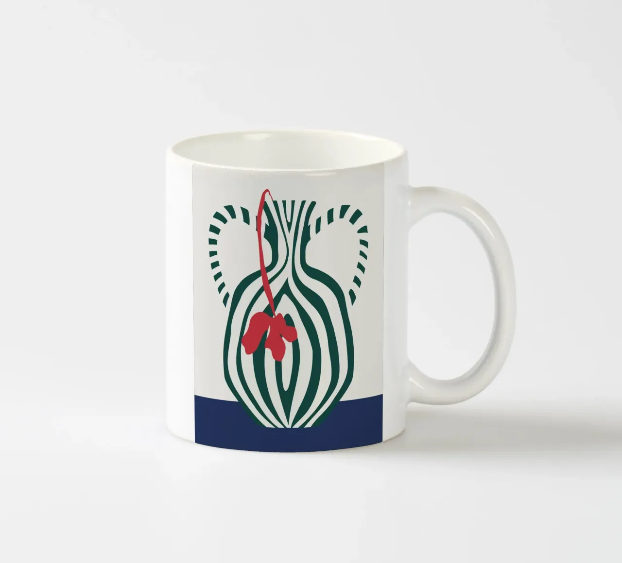 Vaso minimalista 1 tazza in ceramica da Miho Art Studio