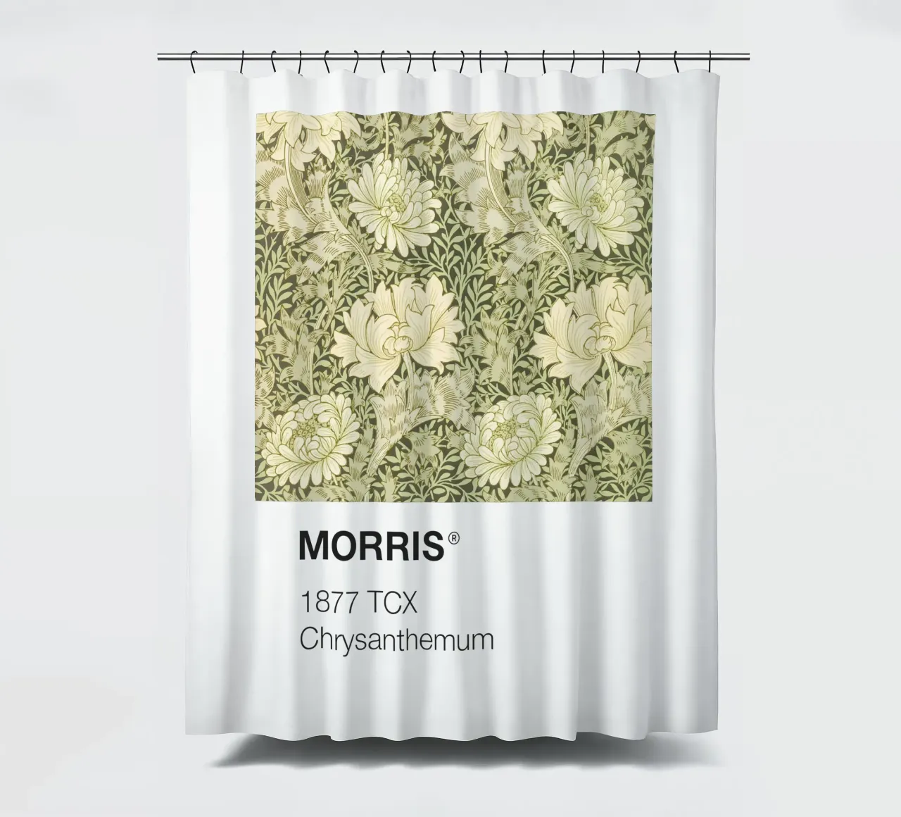 Morris Pantone tenda da doccia da Vintagrafica
