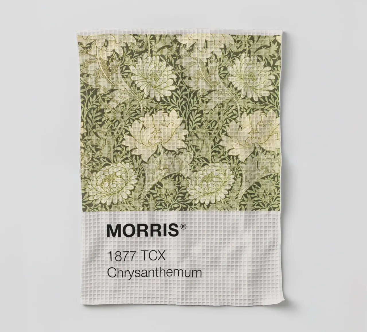 Morris Pantone canovaccio da cucina da Vintagrafica
