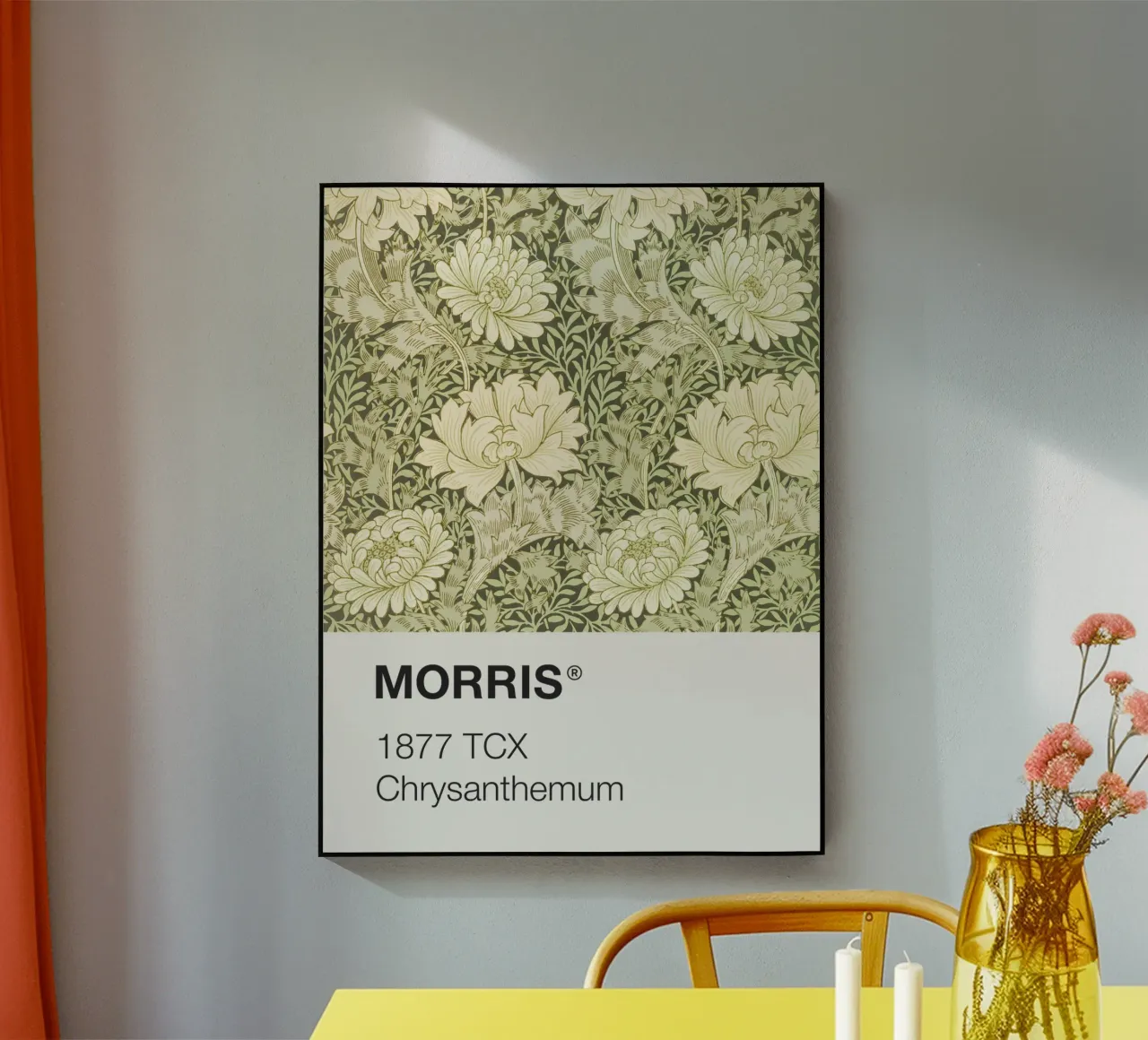 Morris Pantone plexiglass da Vintagrafica