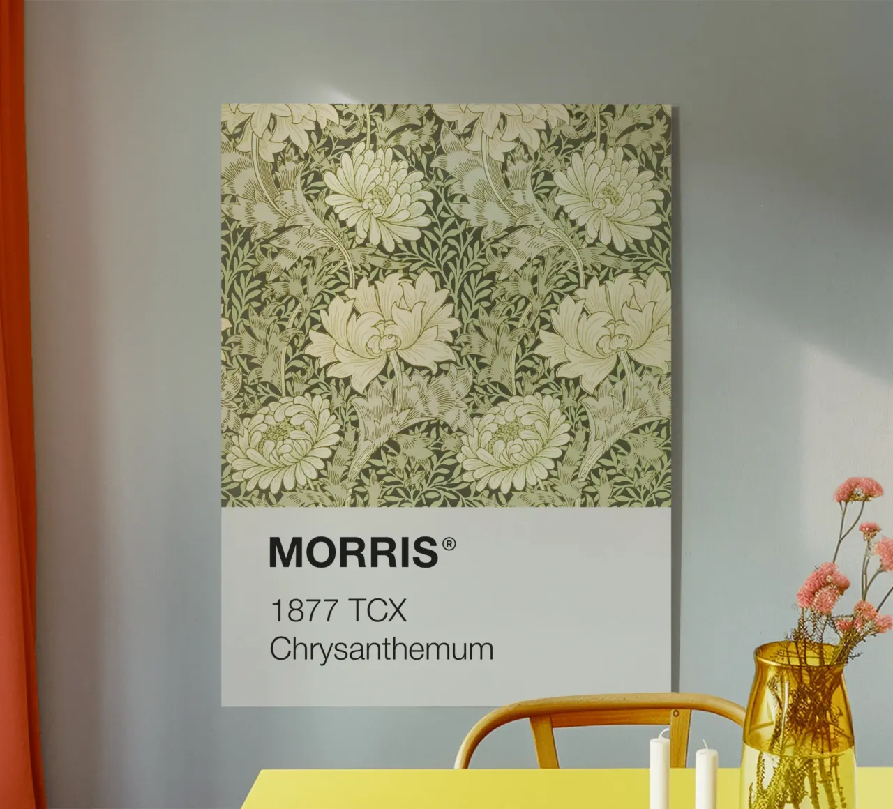 Morris Pantone plexiglass da Vintagrafica