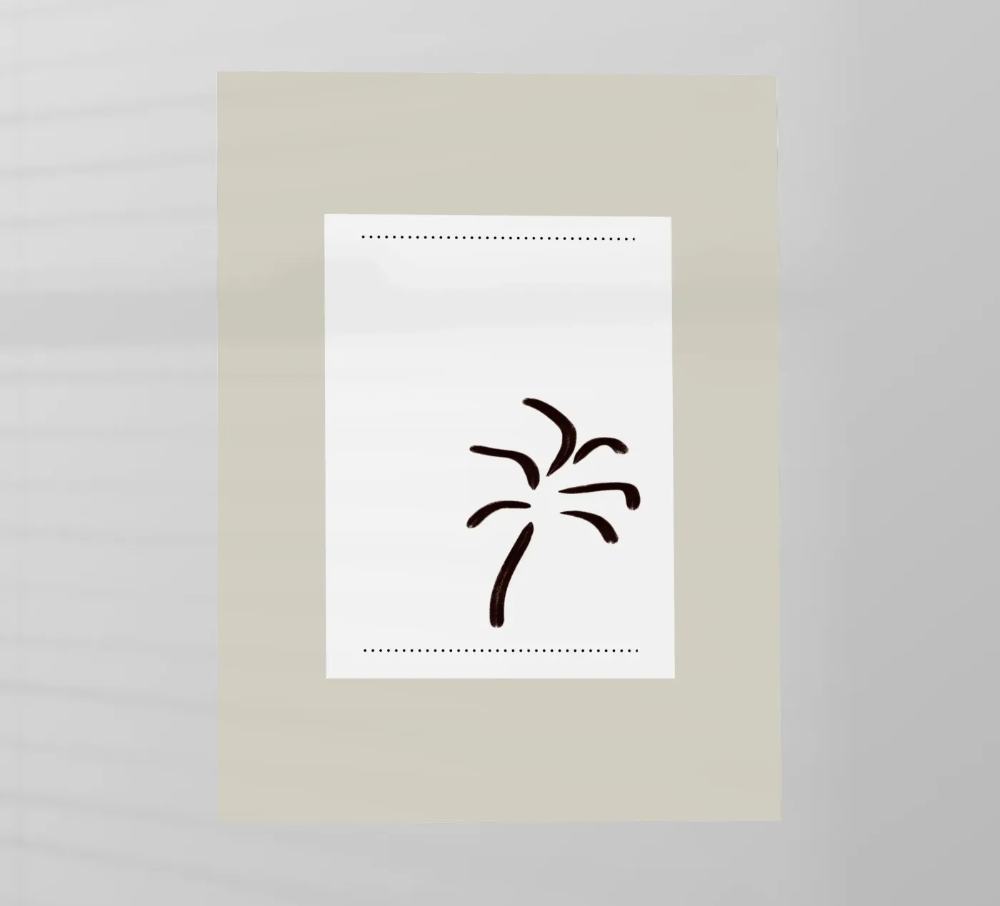 Palmtree pellicola backlit da Reiselust