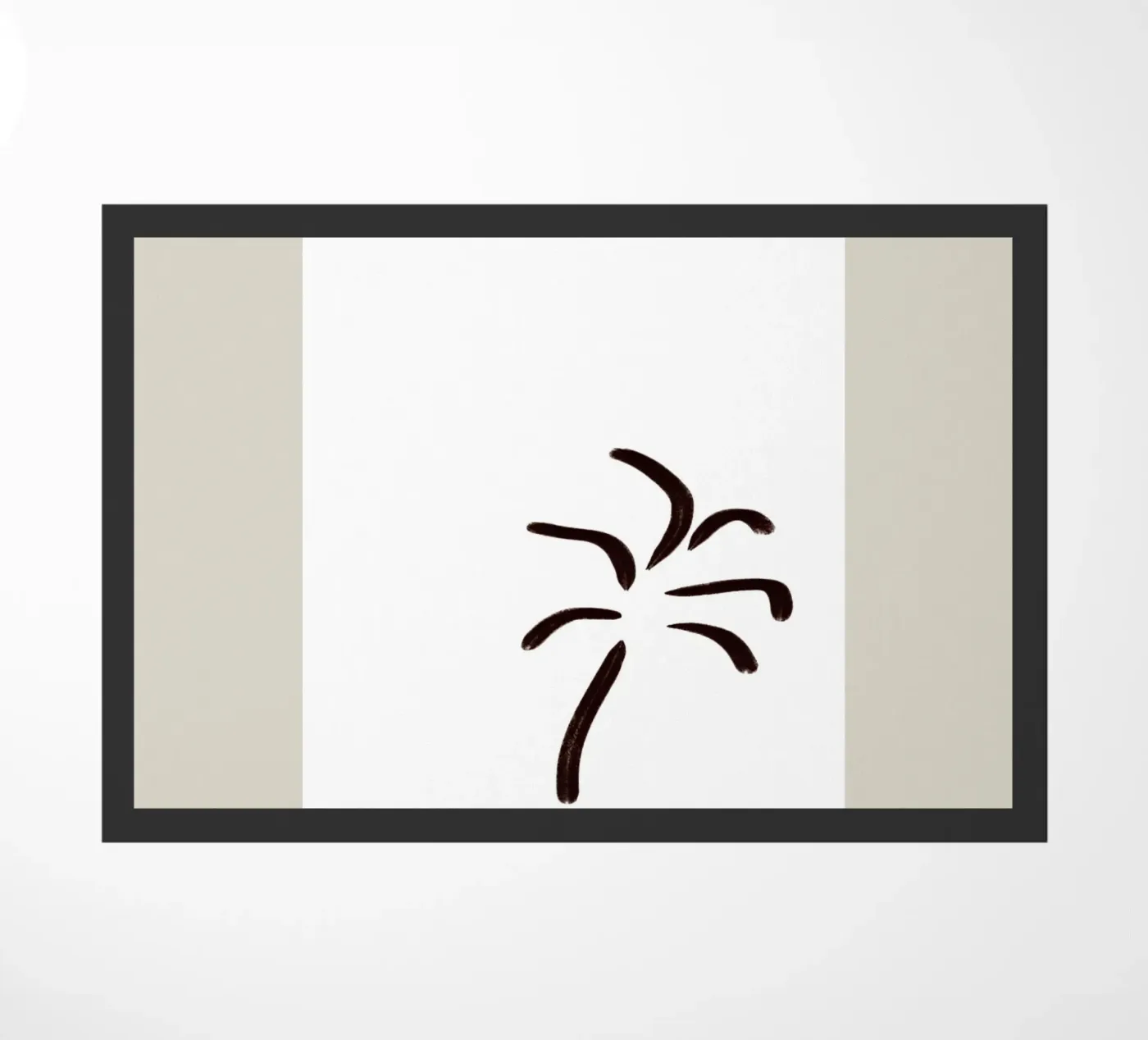 Palmtree deurmat van Reiselust