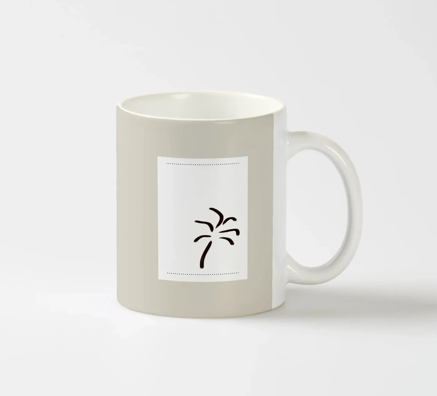 Palmtree ceramic mug by Reiselust