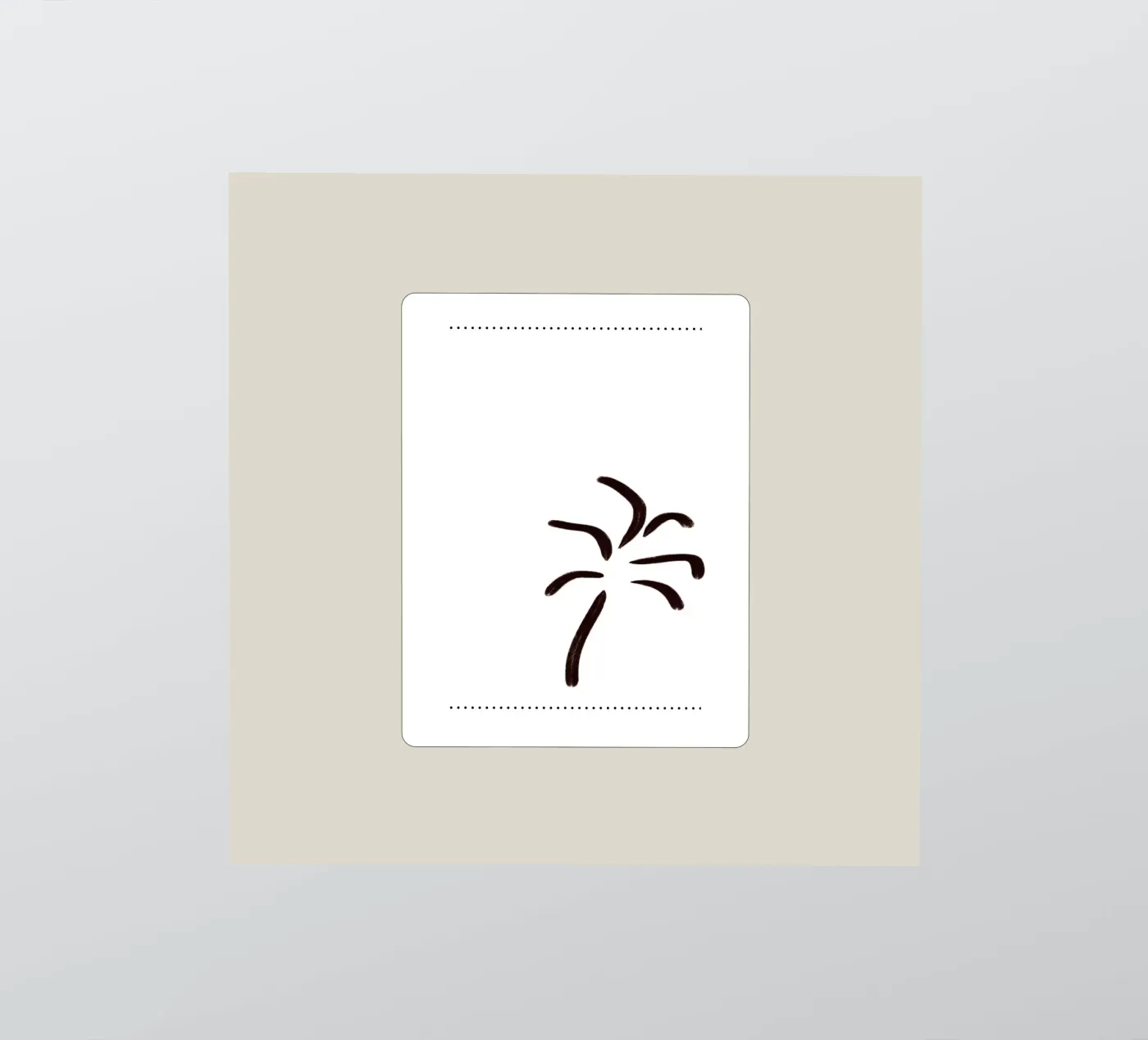 Palmtree sticker by Reiselust