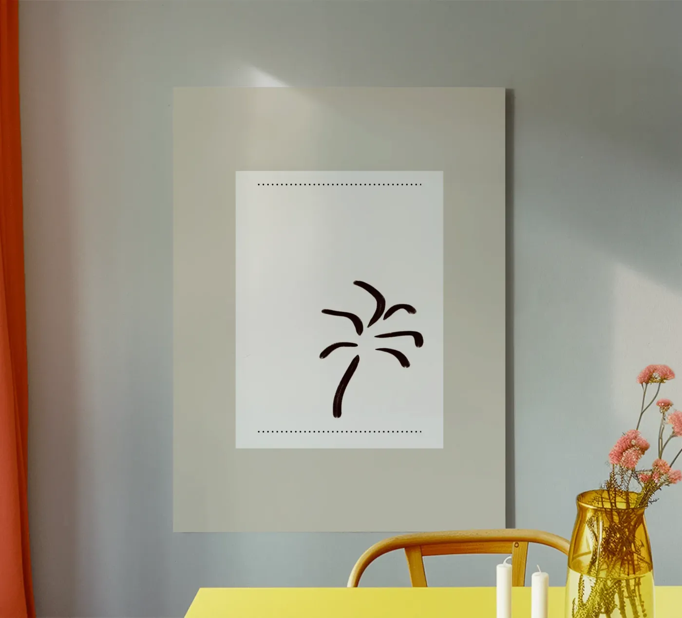 Palmtree canvas by Reiselust