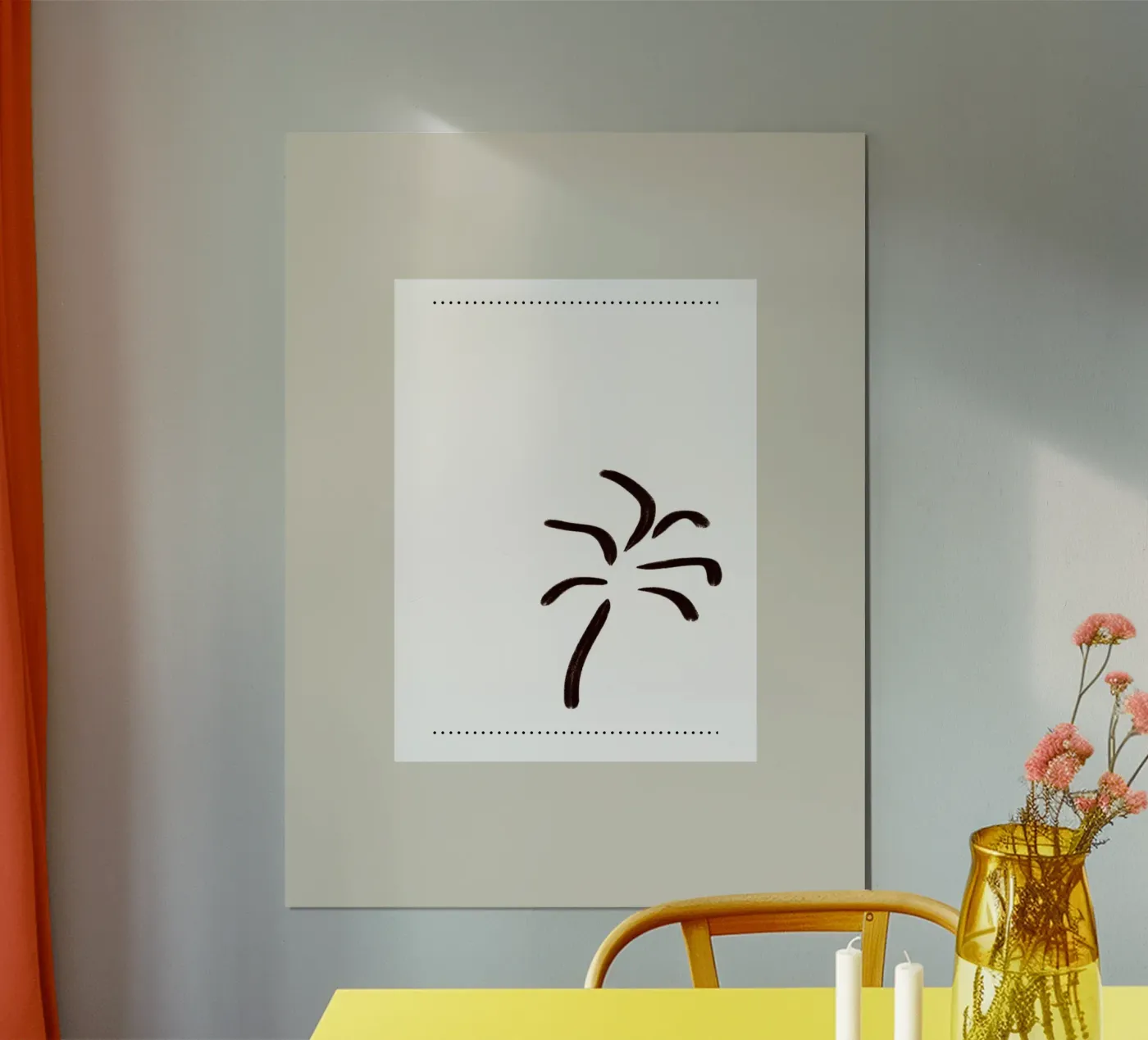 Palmtree Poster von Reiselust