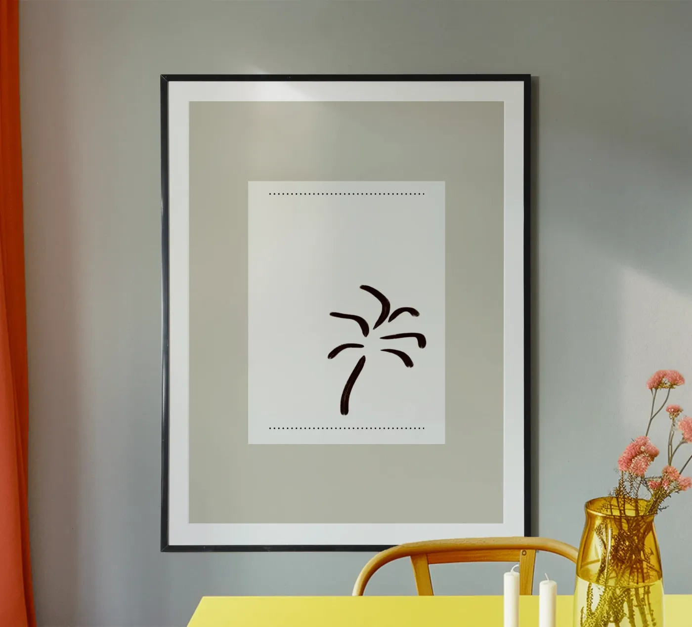 Palmtree Poster von Reiselust