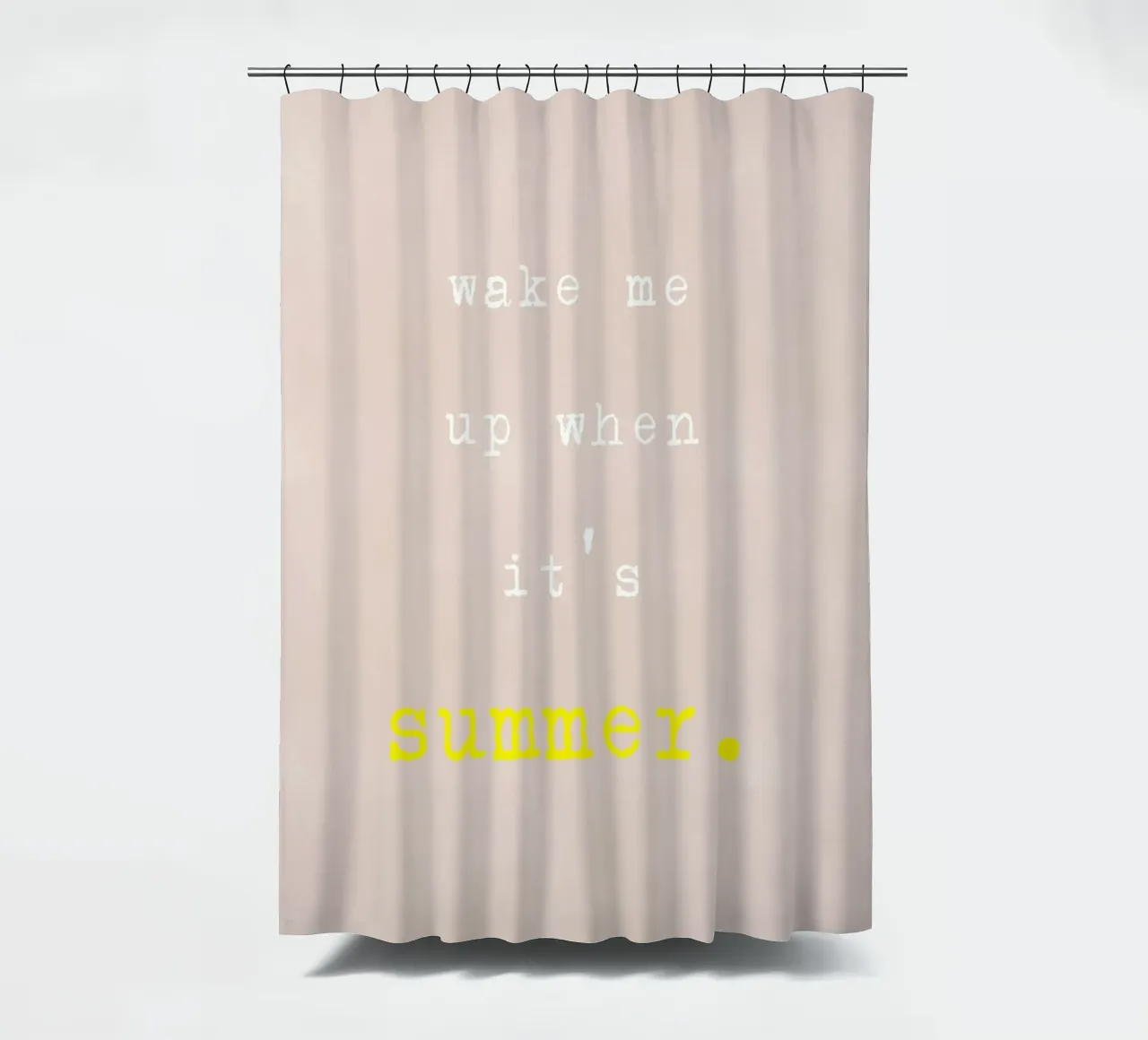 wake me up when it's summer tenda da doccia da datemyart