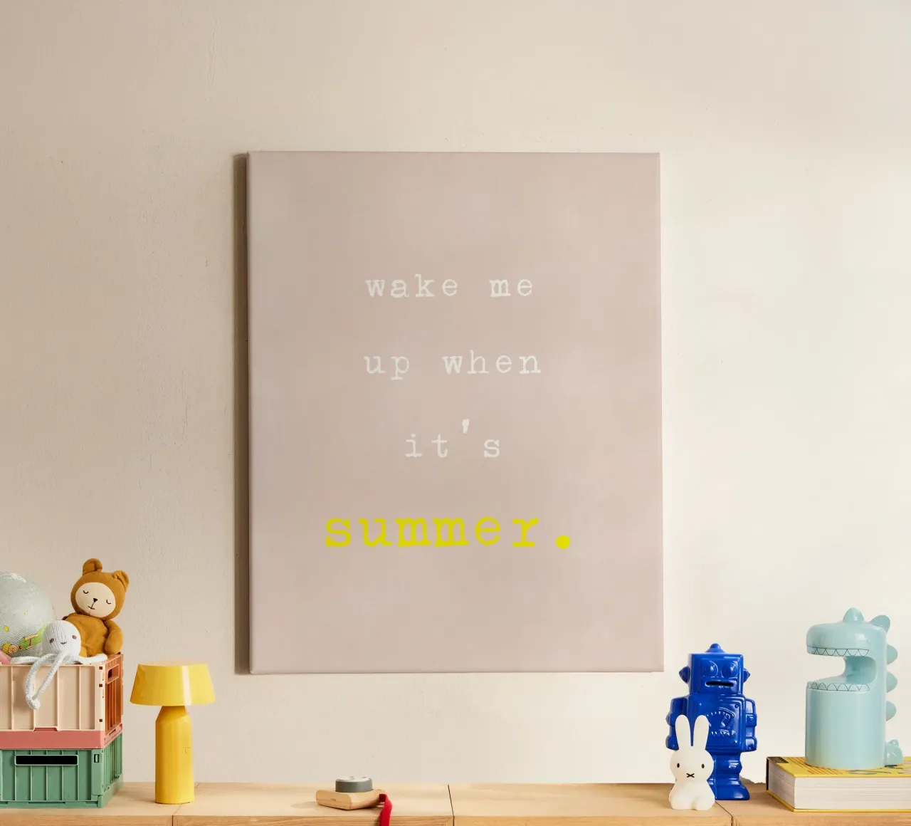 wake me up when it's summer tela da datemyart