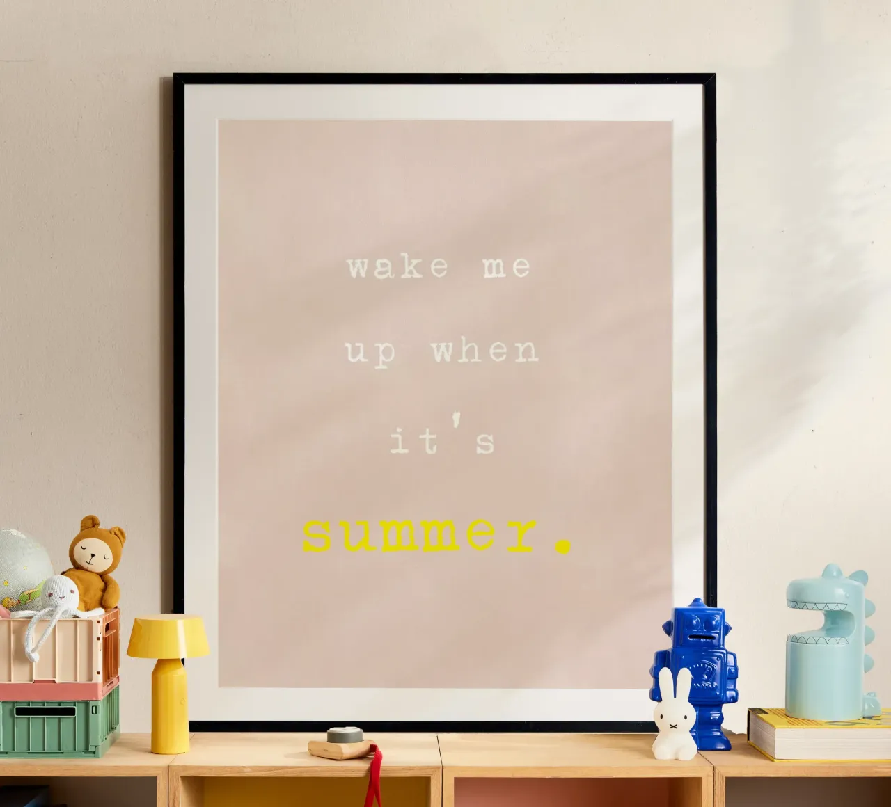 wake me up when it's summer poster da datemyart