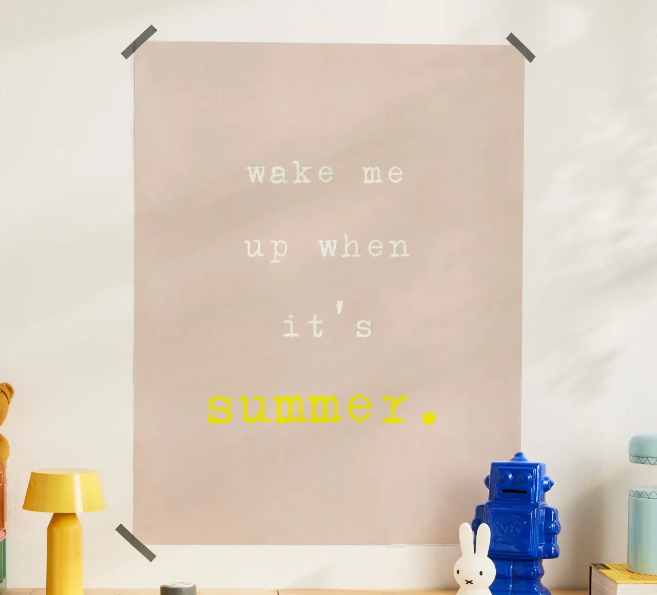 wake me up when it's summer poster da datemyart