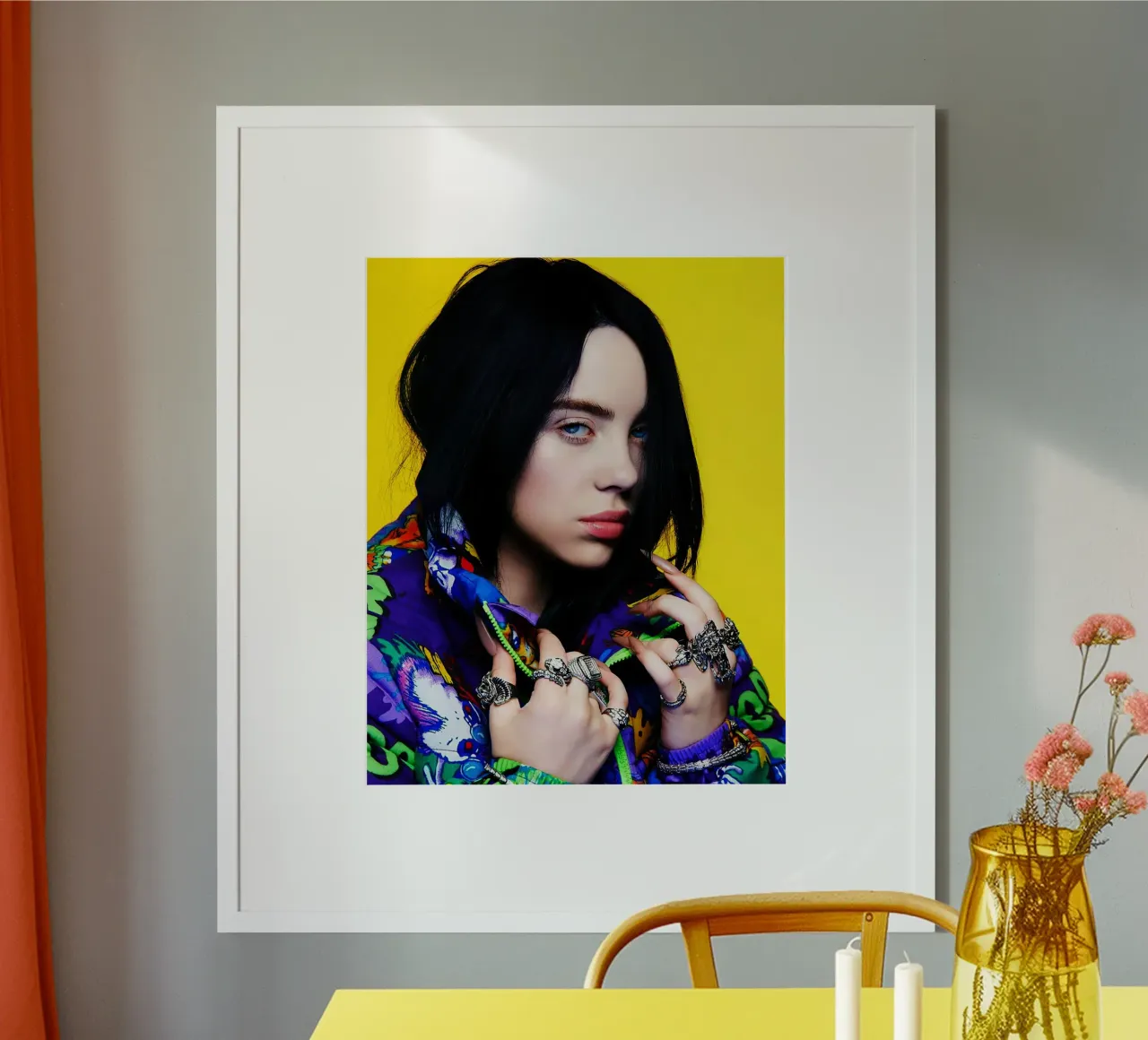 Billie Eilish poster van Musadad Shop