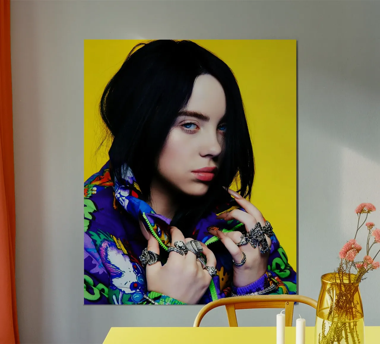 Billie Eilish poster van Musadad Shop