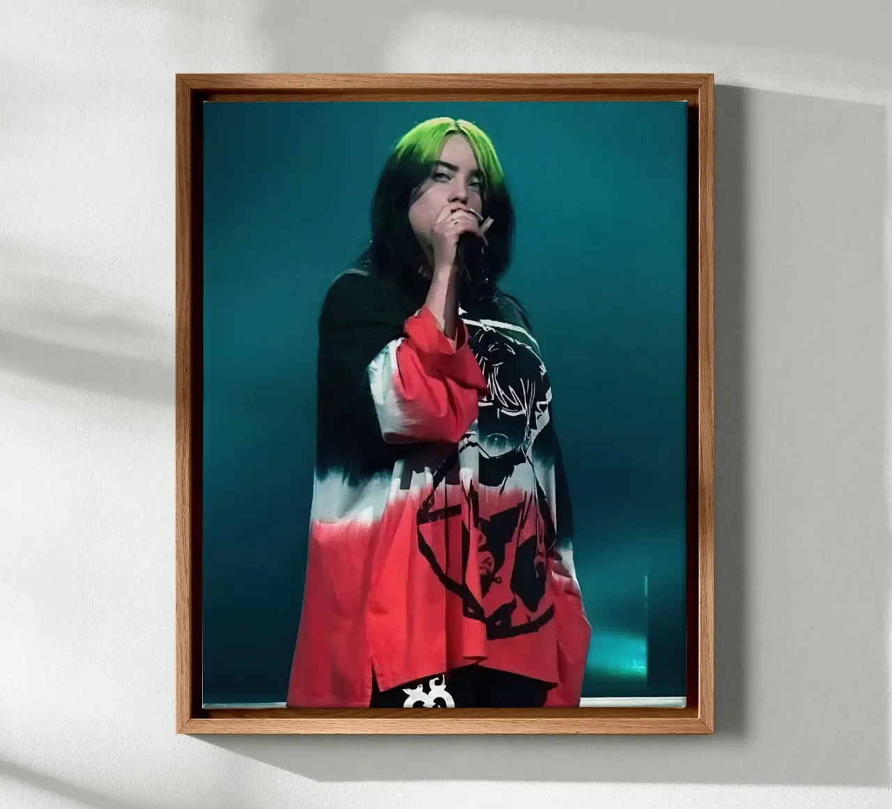 Billie Eilish tela con Cornice a cassetta da Musadad Shop