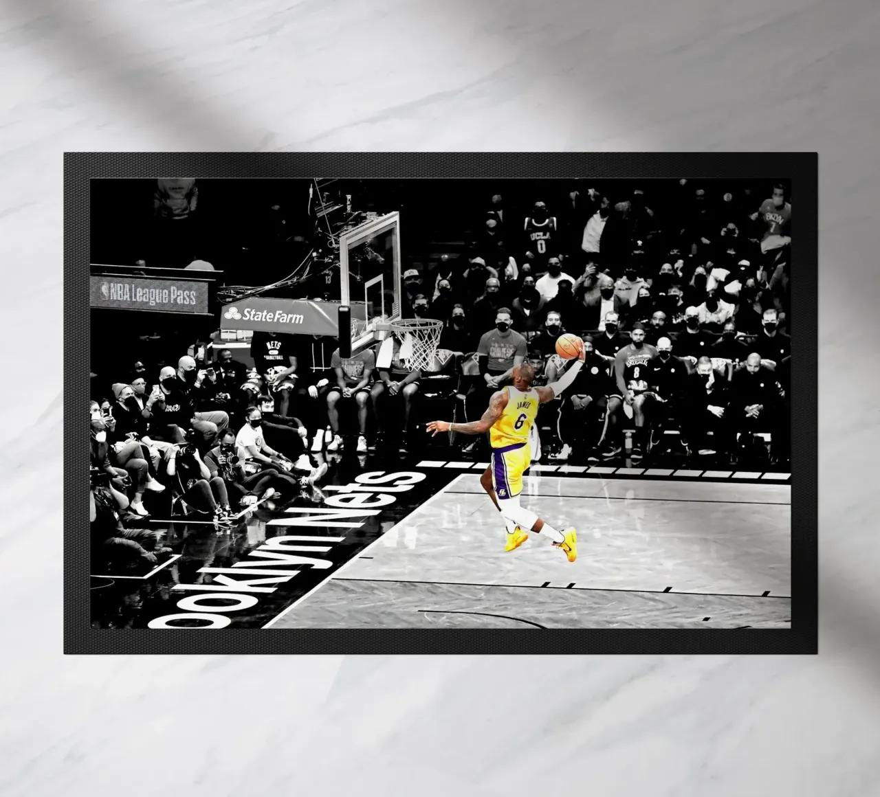 Lebron schiaccia zerbino da willtahuyshop